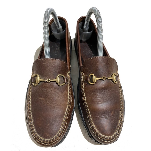 Gucci Loafers Leather Shoes - Picture 4 of 6